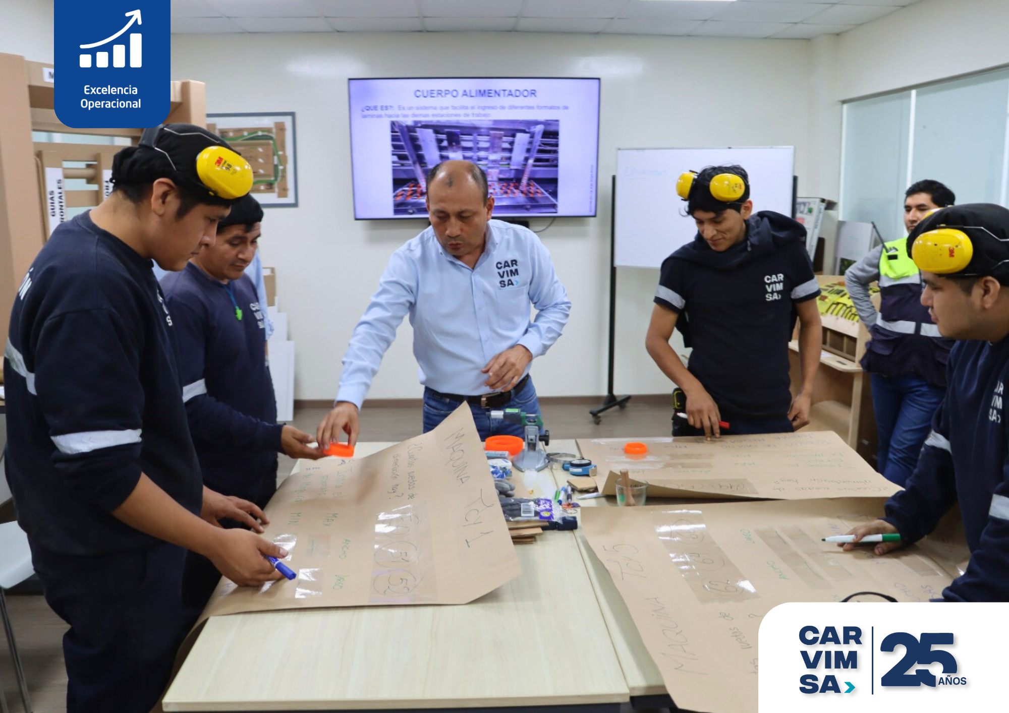 ¡En CARVIMSA iniciamos nuestra Especialización en Excelencia Operacional!